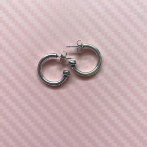 James Avery Charm Holder Earrings ***RETIRED DESIGN”